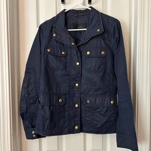 Jcrew Resin Coated TwillField Jacket